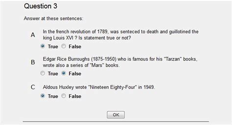 quizlet true or false|true or false question format.